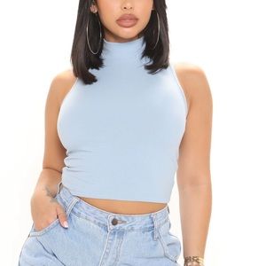 Gorgeous baby blue top